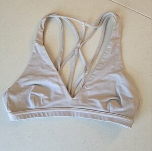 Lululemon V neck Strappy Back size 2